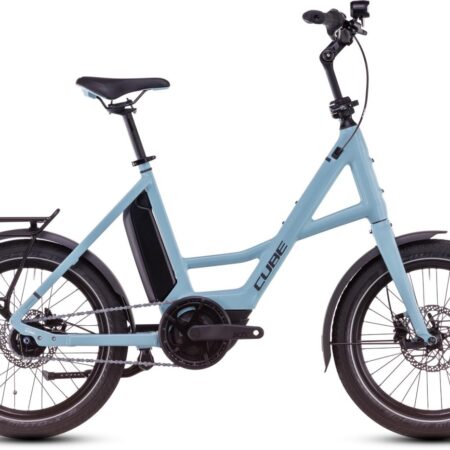 Cube Compact Hybrid Comfort 500 arubablue n reflex 2025 - E-Bike Kompaktrad