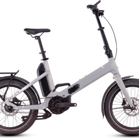 Cube Fold Hybrid Comfort 500 pearlysilver n white 2025 - E-Bike Faltrad