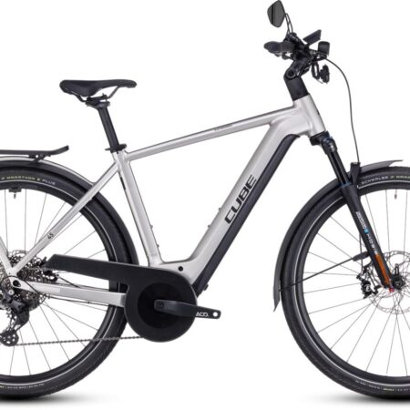 Cube Kathmandu Hybrid 45 750 grey n reflex 2024 - E-Bike Trekkingrad Herren