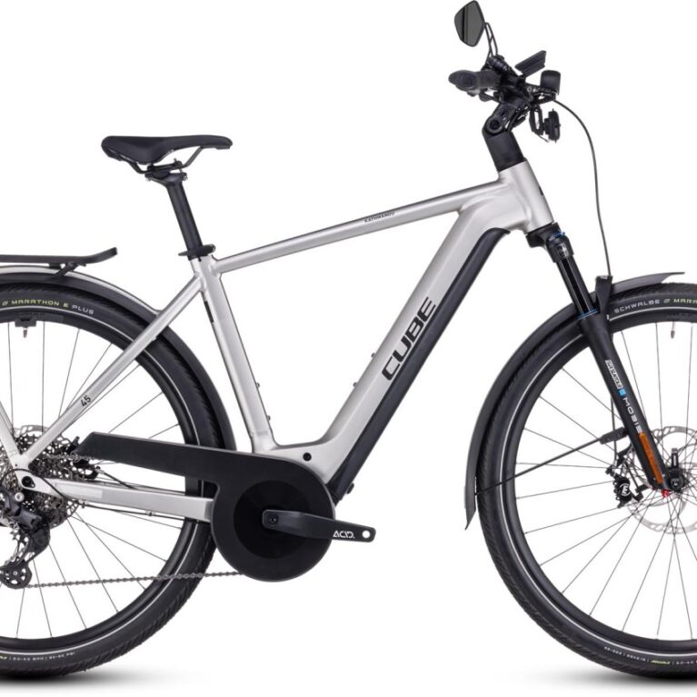 Cube Kathmandu Hybrid 45 750 grey n reflex 2024 - E-Bike Trekkingrad Herren
