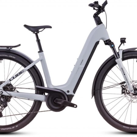 Cube Kathmandu Hybrid EX 800 haze n black 2025 - E-Bike Trekkingrad Tiefeinsteiger