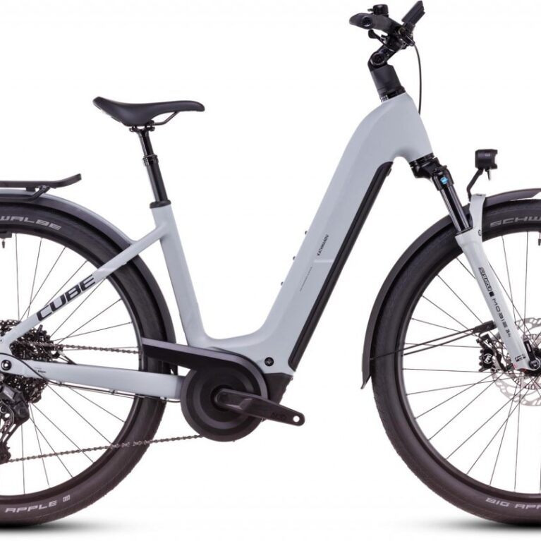 Cube Kathmandu Hybrid EX 800 haze n black 2025 - E-Bike Trekkingrad Tiefeinsteiger