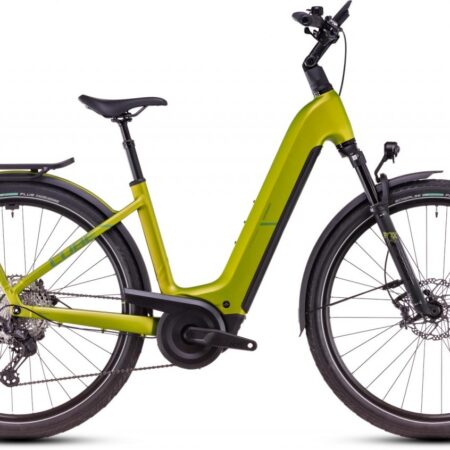 Cube Kathmandu Hybrid EXC 800 lizard n juniper 2025 - E-Bike Trekkingrad Tiefeinsteiger