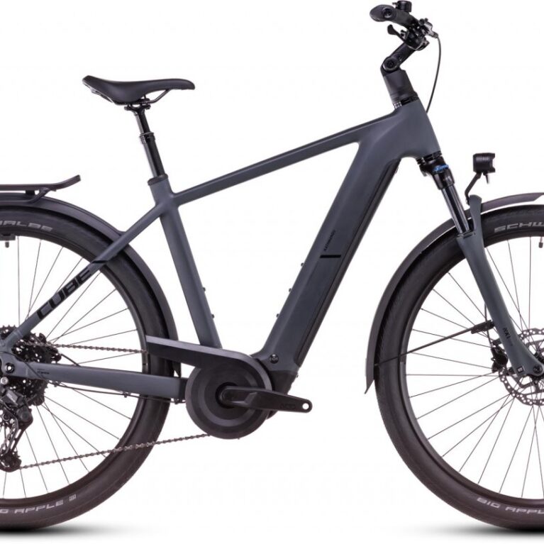Cube Kathmandu Hybrid ONE 800 shadowgrey n black 2025 - E-Bike Trekkingrad Herren