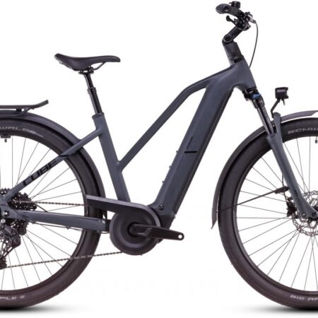 Cube Kathmandu Hybrid ONE 800 shadowgrey n black 2025 - E-Bike Trekkingrad Damen