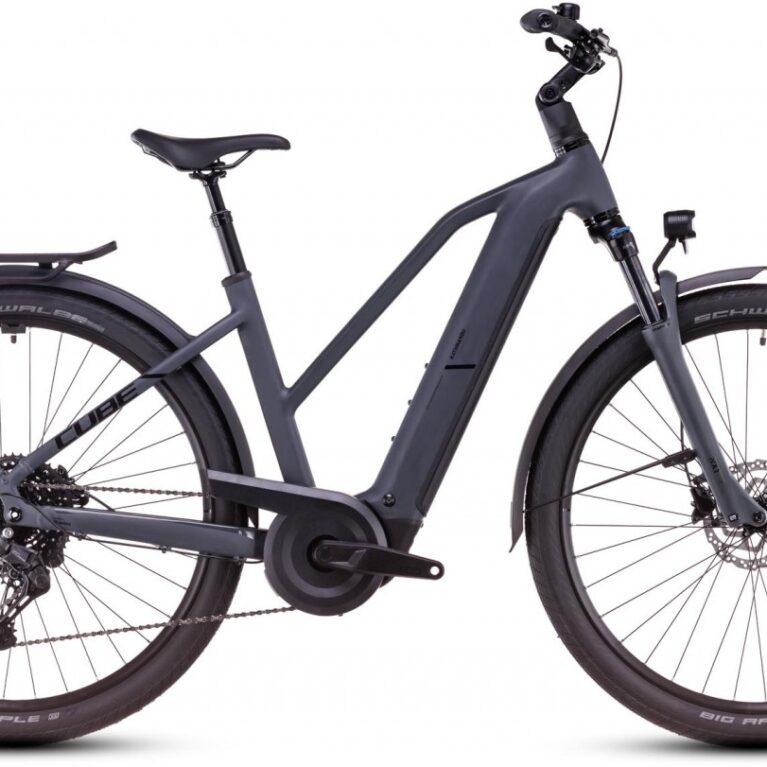Cube Kathmandu Hybrid ONE 800 shadowgrey n black 2025 - E-Bike Trekkingrad Damen