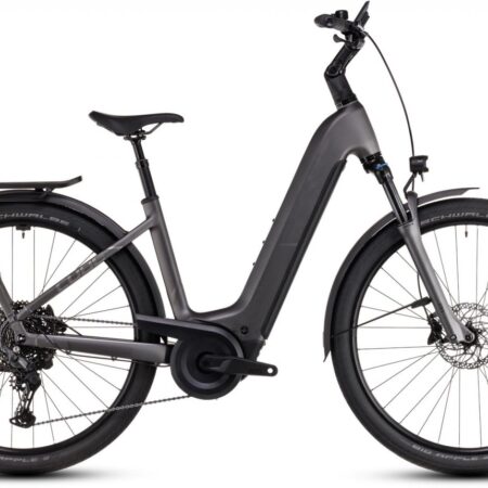 Cube Kathmandu Hybrid Pro 800 slabgrey n chrome 2025 - E-Bike Trekkingrad Tiefeinsteiger