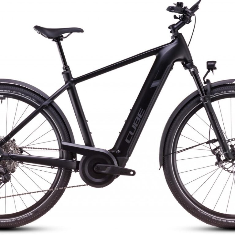 Cube Nuride Hybrid SLX Allroad 800 black n reflect 2025 - E-Bike Trekkingrad Herren