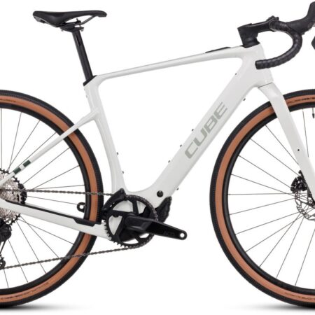 Cube Nuroad Hybrid C:62 Race 400X desertstone n green 2025 - E-Bike Gravel Bike