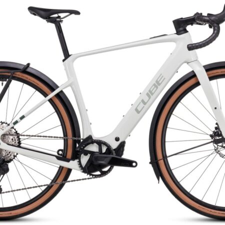 Cube Nuroad Hybrid C:62 Race FE 400X desertstone n green 2025 - E-Bike Gravel Bike