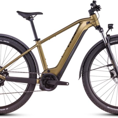 Cube Reaction Hybrid Performance 625 Allroad goldenlime n black 2025 - E-Bike Hardtail Mountainbike