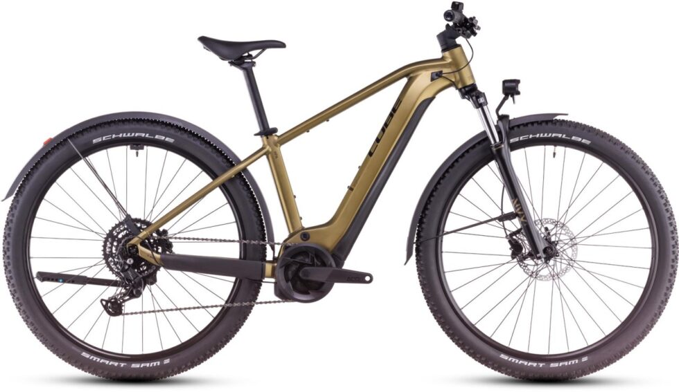 Cube Reaction Hybrid Performance 625 Allroad goldenlime n black 2025 - E-Bike Hardtail Mountainbike