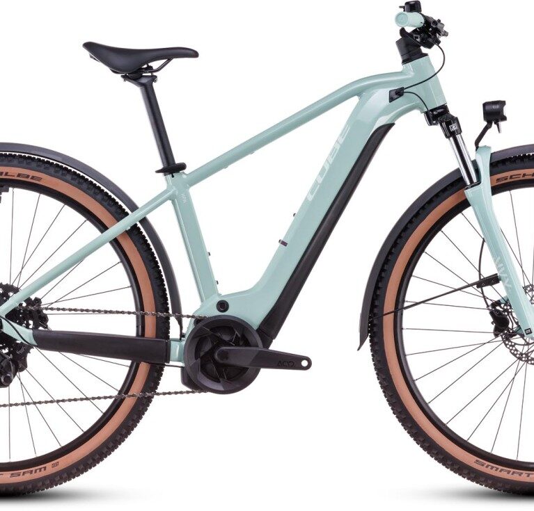 Cube Reaction Hybrid Performance 625 Allroad skylightblue n white 2025 - E-Bike Hardtail Mountainbike