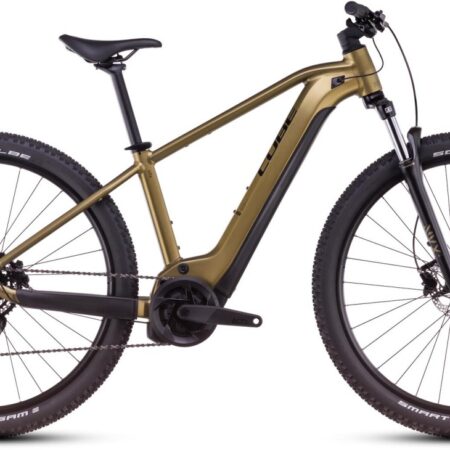 Cube Reaction Hybrid Performance 625 goldenlime n black 2025 - E-Bike Hardtail Mountainbike