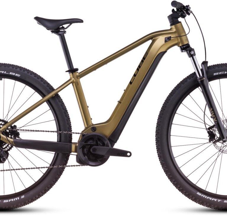 Cube Reaction Hybrid Performance 625 goldenlime n black 2025 - E-Bike Hardtail Mountainbike