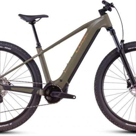 Cube Reaction Hybrid Pro 800 dustyolive n gold 2025 - E-Bike Hardtail Mountainbike