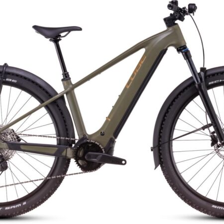 Cube Reaction Hybrid Pro Allroad 800 dustyolive n gold 2025 - E-Bike Hardtail Mountainbike