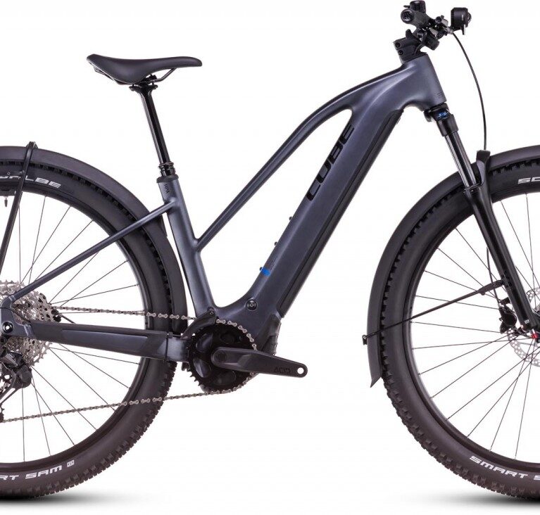 Cube Reaction Hybrid Pro Allroad 800 metallicgrey n black 2025 - E-Bike Hardtail Mountainbike Damen