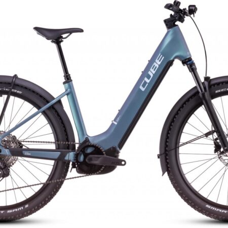 Cube Reaction Hybrid Pro Allroad 800 smaragdgrey n prism 2025 - E-Bike Hardtail Mountainbike Tiefeinsteiger