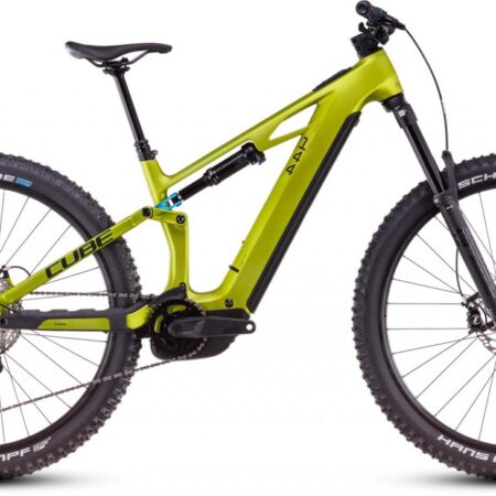 Cube Stereo Hybrid ONE44 HPC Race 800 flashlime n blue 2025 - E-Bike Fully Mountainbike