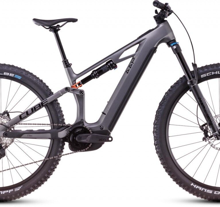 Cube Stereo Hybrid ONE44 HPC SLX 800 slabgrey n orange 2025 - E-Bike Fully Mountainbike