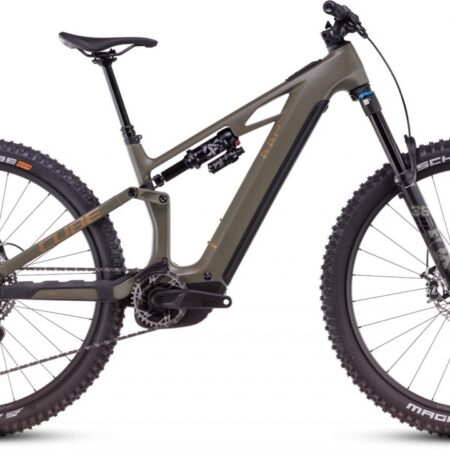 Cube Stereo Hybrid ONE44 HPC TM 800 dustyolive n gold 2025 - E-Bike Fully Mountainbike
