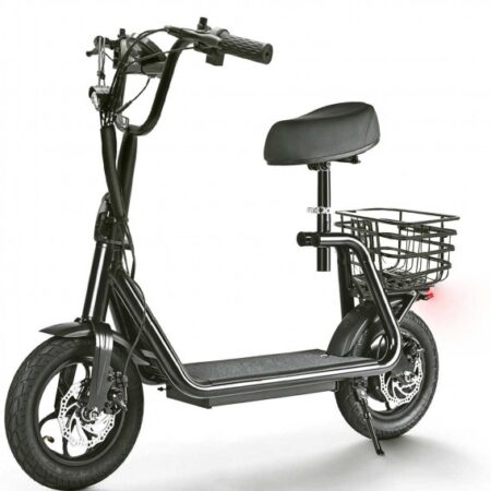 E-Scooter 'E-Groove', deutsche Straßenzulassung, Power Seat 2.0, Mr. Gassi 2.0, 25 km/h, 19 kg
