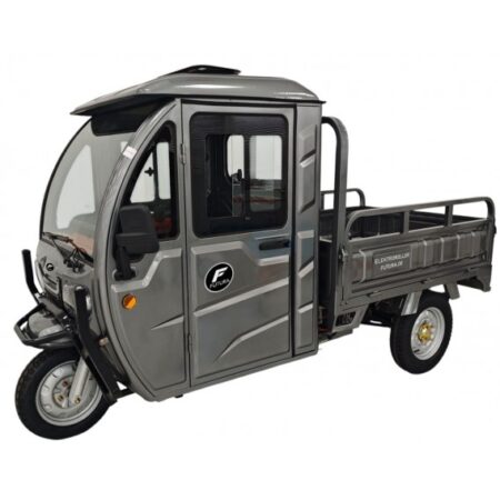 Elektro-Lastendreirad "CargoPower Cabin" 25/45 km/h, 72V/58Ah Ah Blei-Gel-Akku
