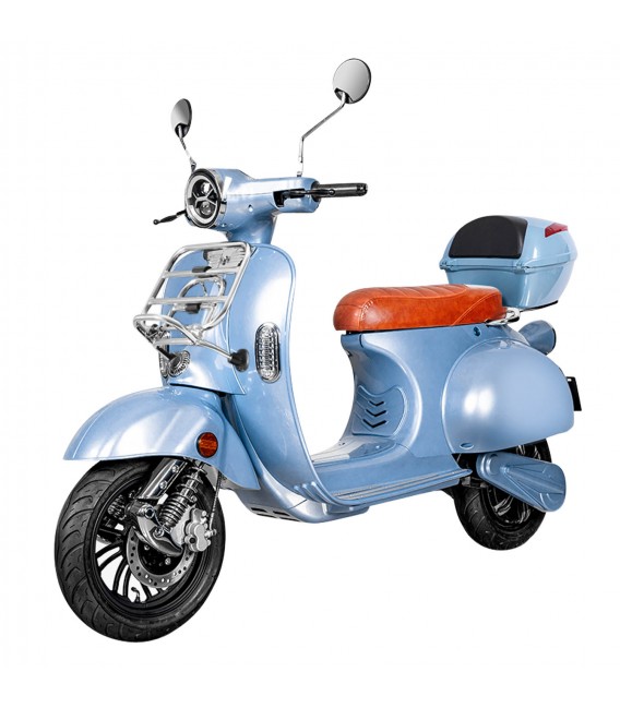 Elektroroller Classico Li, Windschild, 45 km/h, Lithium-Akku, 3000 Watt