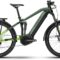 Haibike Adventr FS 8 Gloss Metal / Grn Apple Blk 2022 - E-Bike Fully Mountainbike