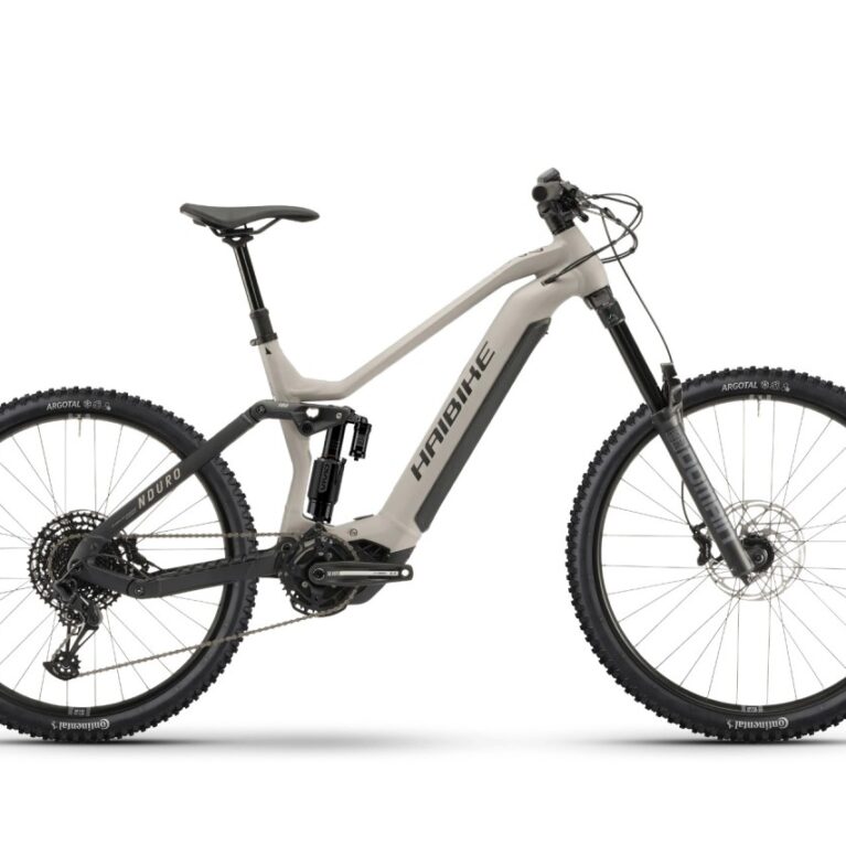 Haibike Nduro 6 Matte Urban Grey Black 2025 - E-Bike Fully Mountainbike