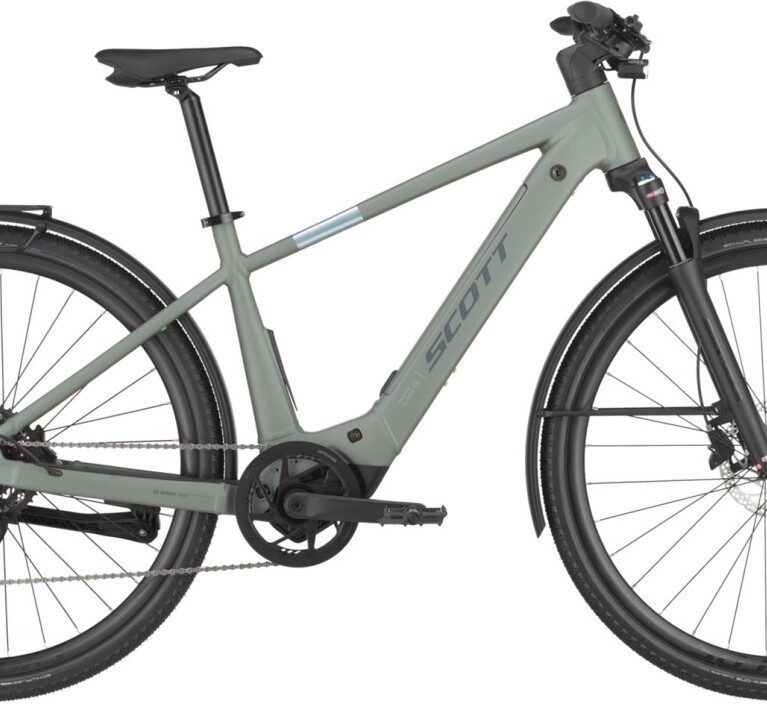Scott Passage 30 highland green 2025 - E-Bike Trekkingrad Herren