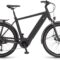 Winora Sinus X9 Black matte 2024 - E-Bike Trekkingrad Herren