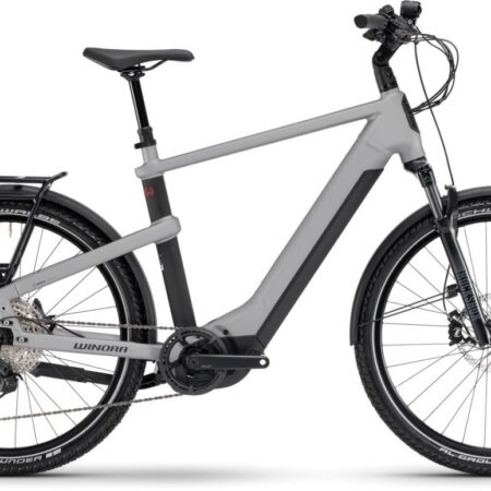 Winora Yakun X12 touring green gloss 2024 - E-Bike Trekkingrad Herren