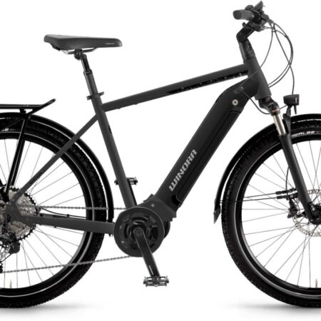 Winora Yucatan 12Pro i630Wh schwarz matt 2022 - E-Bike Trekkingrad Herren