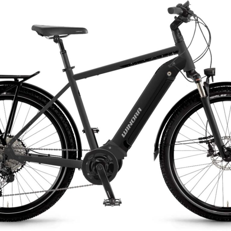 Winora Yucatan 12Pro i630Wh schwarz matt 2022 - E-Bike Trekkingrad Herren