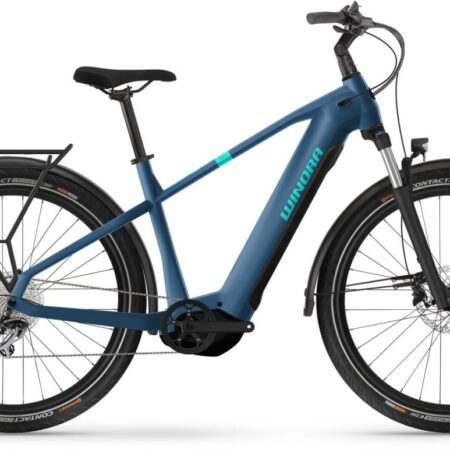 Winora Yucatan X8 Darkblue matt 2024 - E-Bike Trekkingrad Herren